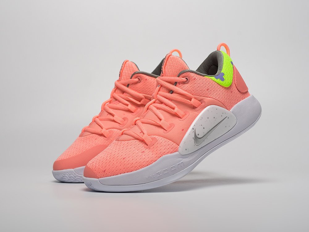 Nike Hyperdunk X Low WMNS оранжевые текстиль женские (AR31375) - фото 2