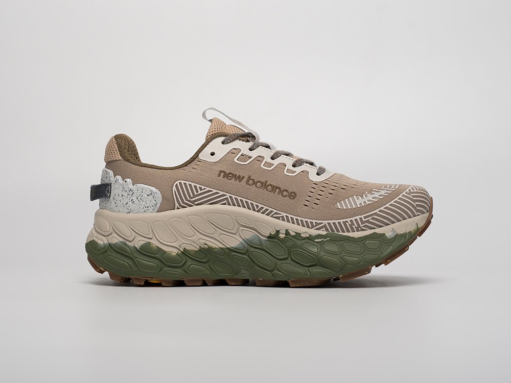 New Balance Fresh Foam X More Trail v3 коричневые текстиль мужские (AR31383) - фото 3 New Balance Fresh Foam X More Trail v3 коричневые текстиль мужские (AR31383) - фото 3