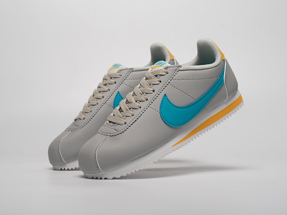 Nike Cortez Classic серые кожа женские (AR31384) - фото 2