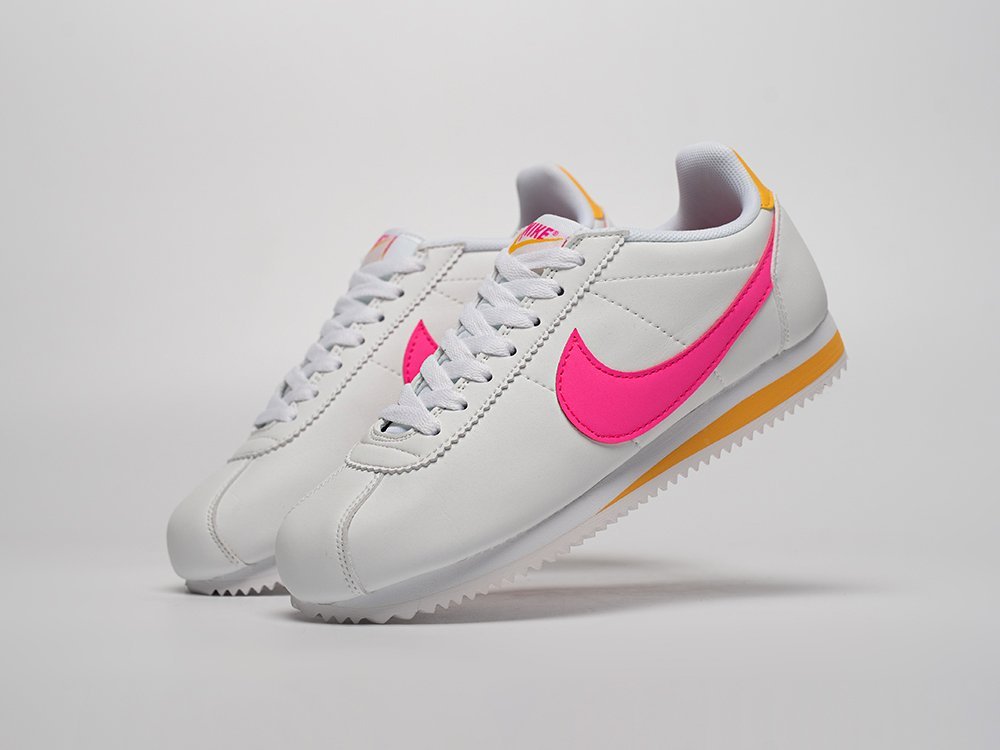 Nike Cortez Classic белые кожа женские (AR31385) - фото 2