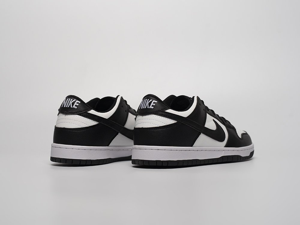 Nike SB Dunk Low черные кожа мужские (AR31389) - фото 4