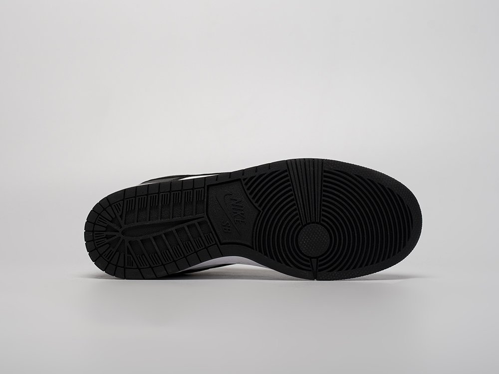 Nike SB Dunk Low черные кожа мужские (AR31389) - фото 5