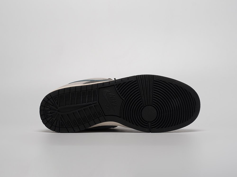 Nike SB Dunk Low серые замша мужские (AR31391) - фото 5