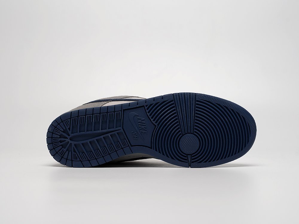Nike SB Dunk Low серые замша мужские (AR31392) - фото 5