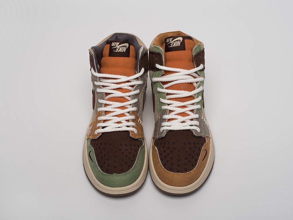 Nike Zion Williamson x Air Jordan 1 High OG VooDoo коричневые замша мужские (AR31393) - фото 6 Nike Zion Williamson x Air Jordan 1 High OG VooDoo коричневые замша мужские (AR31393) - фото 6