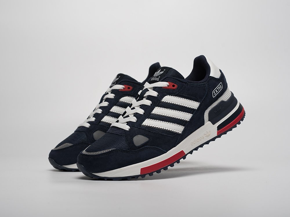 Adidas ZX 750 синие замша мужские (AR31395) - фото 2