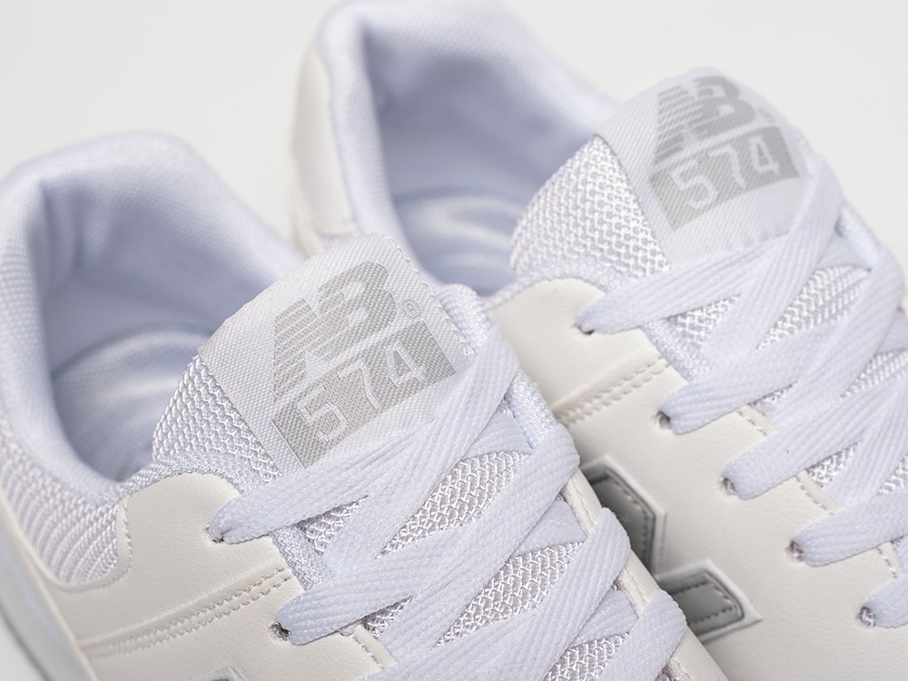 New Balance 574 белые кожа мужские (AR31419) - фото 7 New Balance 574 белые кожа мужские (AR31419) - фото 7