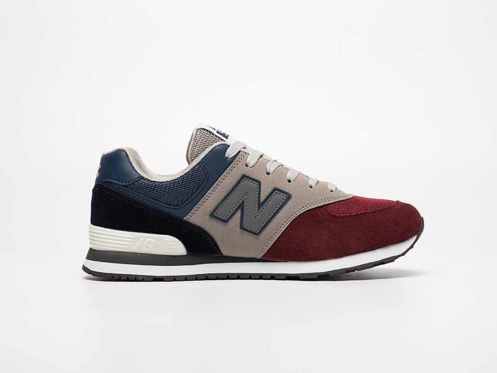 New Balance 574 разноцветные замша мужские (AR31420) - фото 3 New Balance 574 разноцветные замша мужские (AR31420) - фото 3