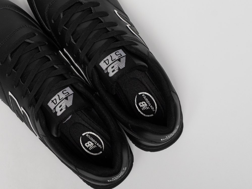 New Balance 574 черные кожа мужские (AR31421) - фото 8 New Balance 574 черные кожа мужские (AR31421) - фото 8