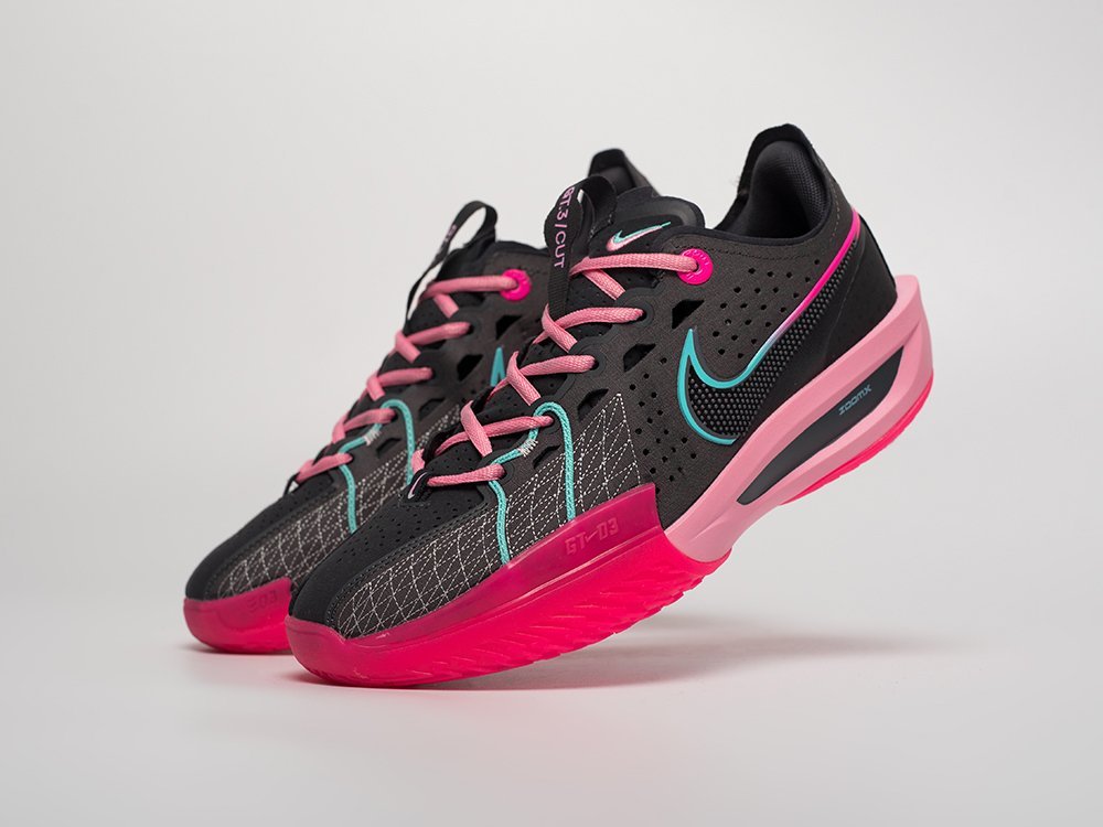 Nike Air Zoom G.T. Cut 3 черные текстиль мужские (AR31424) - фото 2