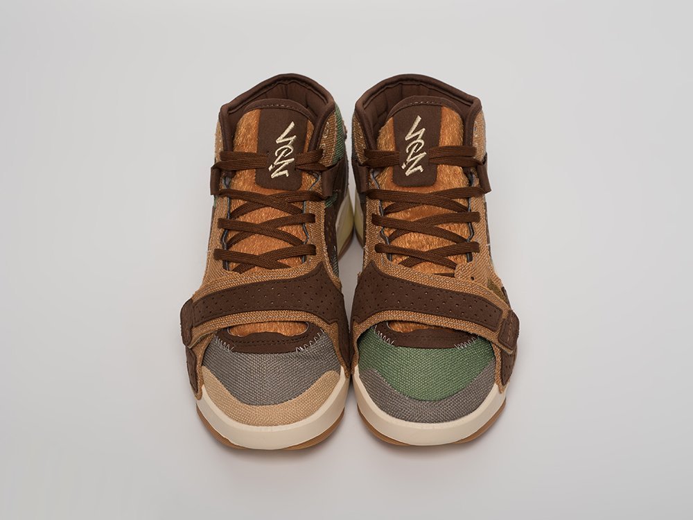 Nike Jordan Zion 2 Voodoo коричневые замша мужские (AR31427) - фото 6