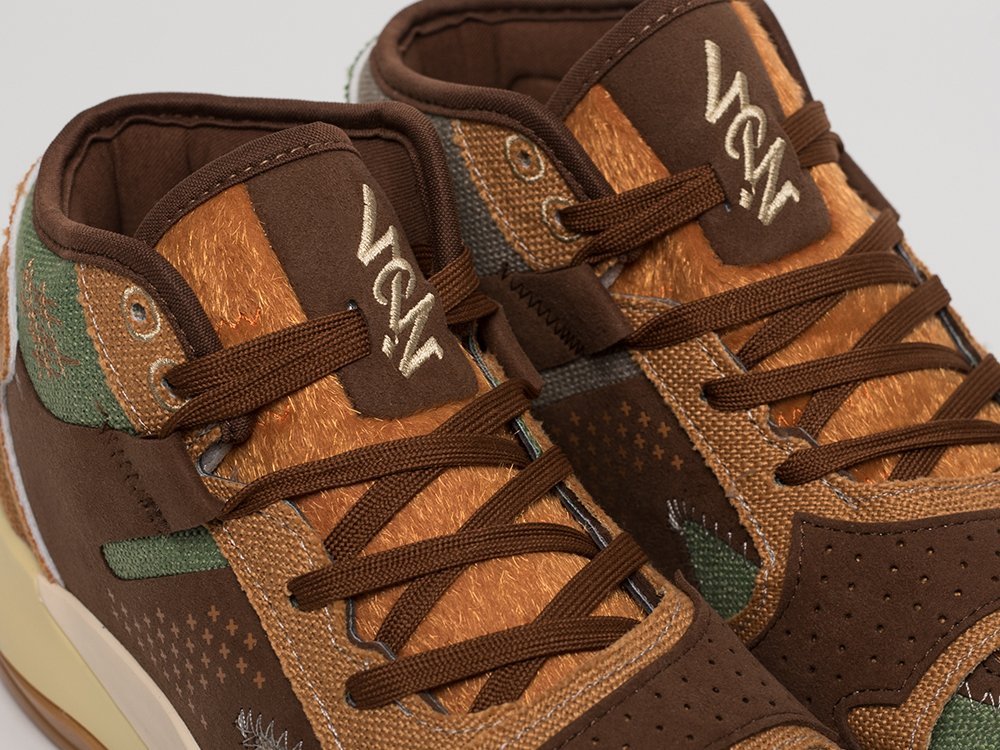 Nike Jordan Zion 2 Voodoo коричневые замша мужские (AR31427) - фото 7