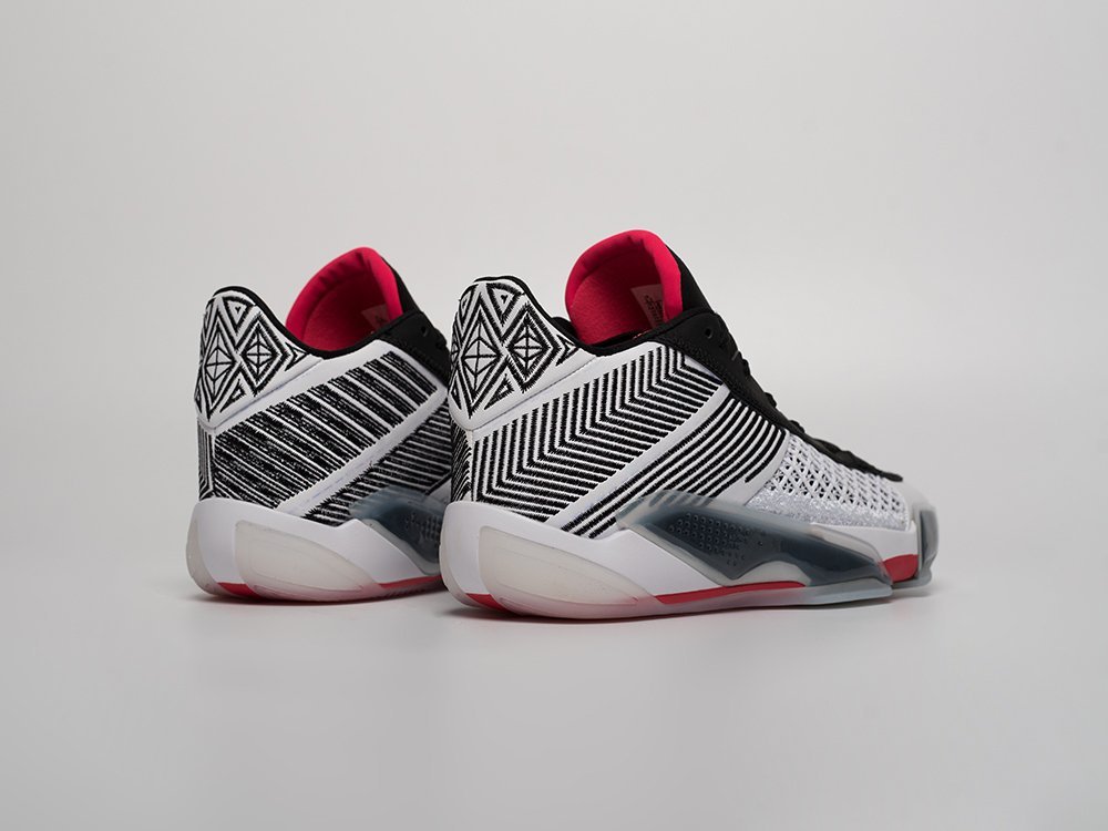 Nike Air Jordan 38 Low Fundamental 2.0 белые текстиль мужские (AR31434) - фото 4