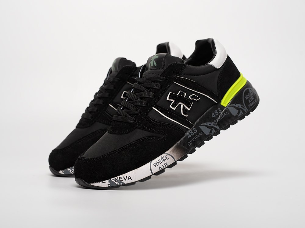 Premiata Lander черные текстиль мужские (AR31436) - фото 2 Premiata Lander черные текстиль мужские (AR31436) - фото 2