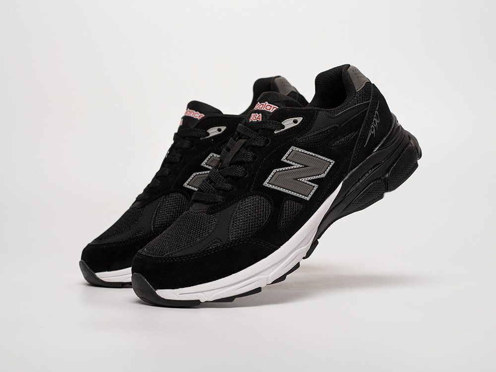 New Balance x Bodega x 990v3 черные замша мужские (AR31442) - фото 2 New Balance x Bodega x 990v3 черные замша мужские (AR31442) - фото 2