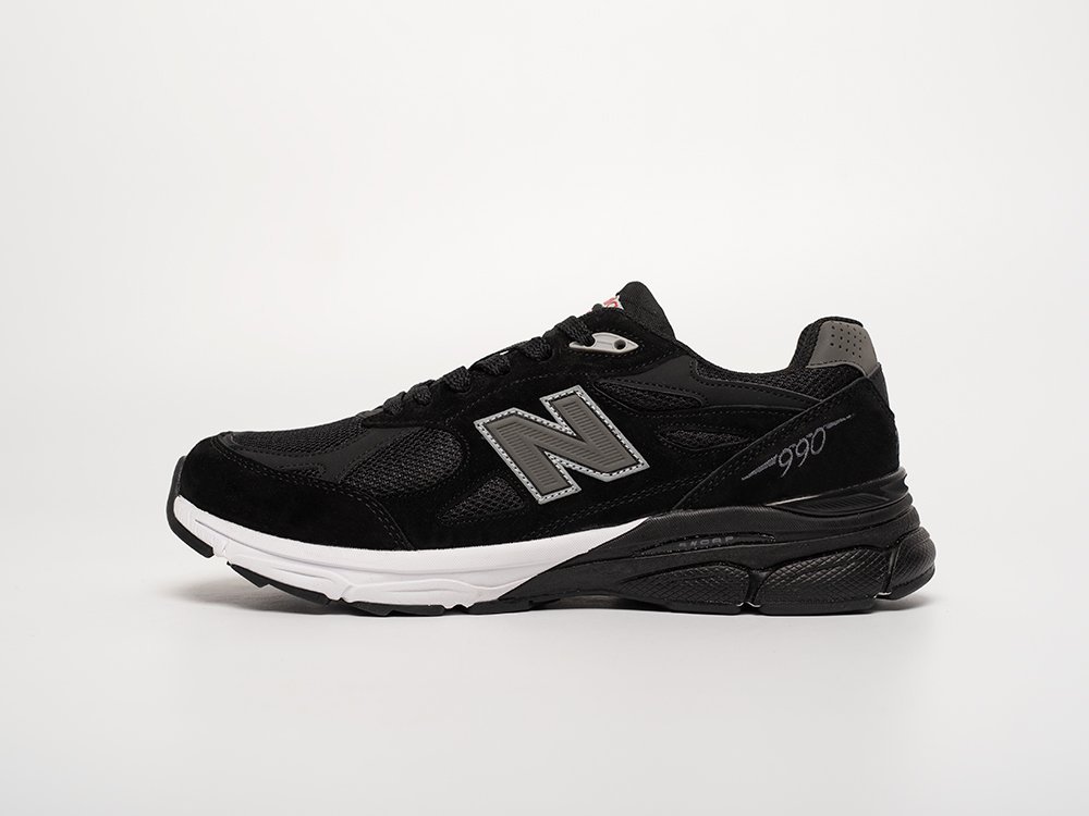 New Balance x Bodega x 990v3 черные замша мужские (AR31442) - фото 1