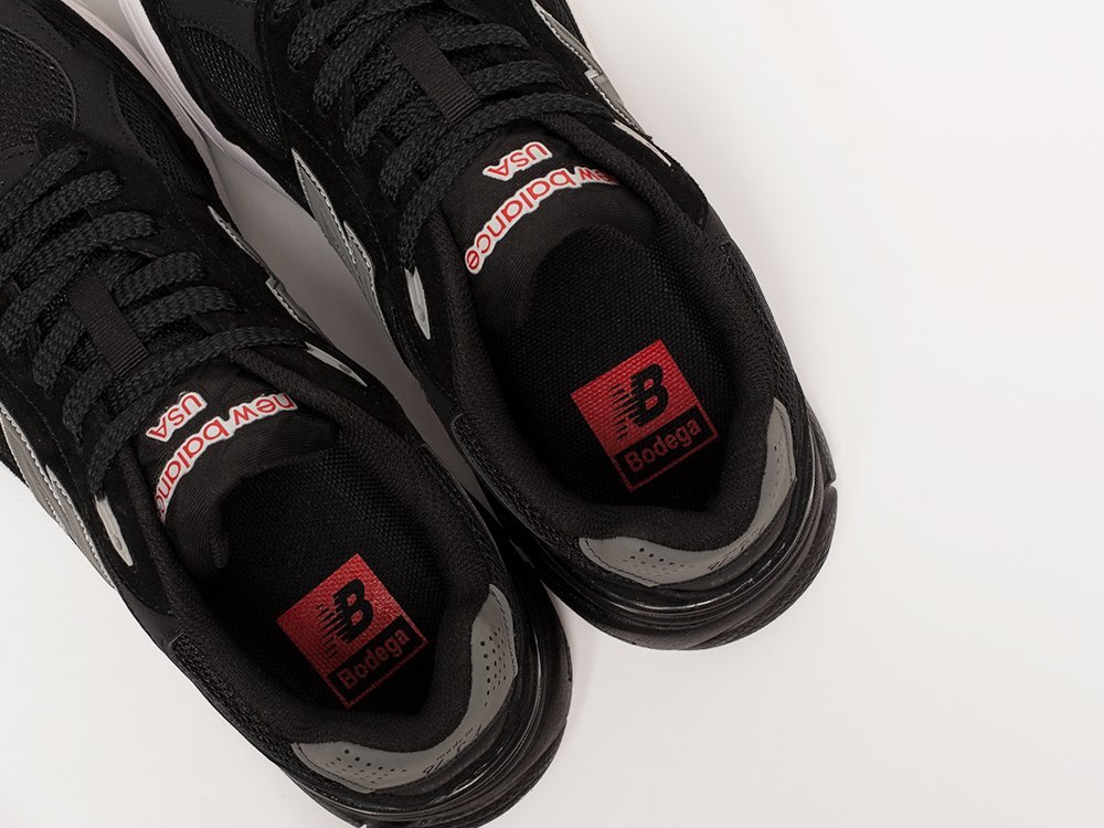 New Balance x Bodega x 990v3 черные замша мужские (AR31442) - фото 8 New Balance x Bodega x 990v3 черные замша мужские (AR31442) - фото 8