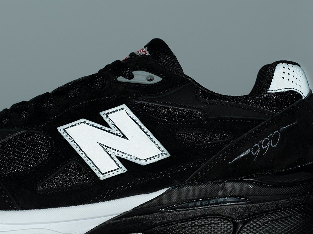 New Balance x Bodega x 990v3 черные замша мужские (AR31442) - фото 9