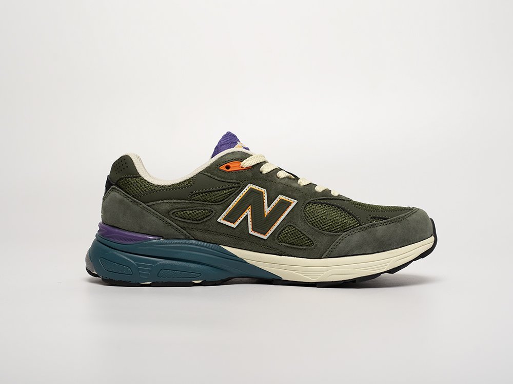 New Balance x Bodega x 990v3 зеленые замша мужские (AR31447) - фото 3 New Balance x Bodega x 990v3 зеленые замша мужские (AR31447) - фото 3