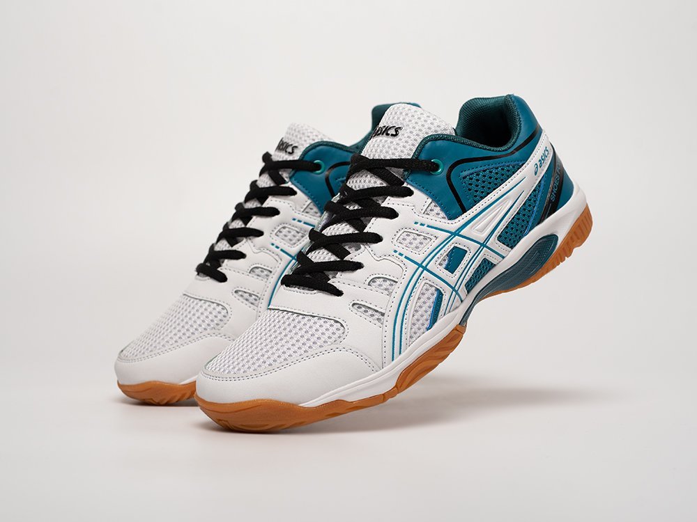 Asics Gel-Rocket 10 белые кожа мужские (AR31448) - фото 2