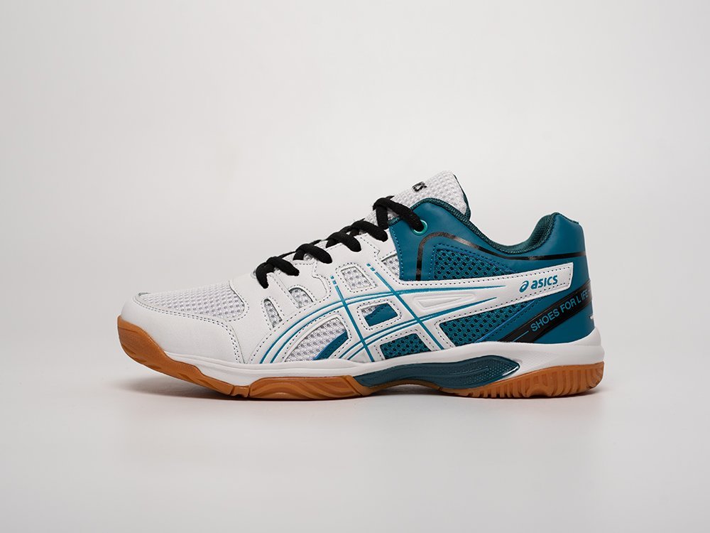 Asics Gel-Rocket 10 белые кожа мужские (AR31448) - фото 1