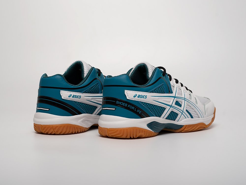 Asics Gel-Rocket 10 белые кожа мужские (AR31448) - фото 4 Asics Gel-Rocket 10 белые кожа мужские (AR31448) - фото 4