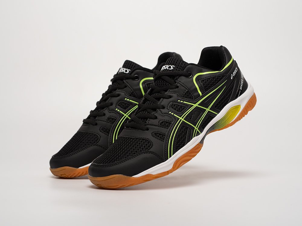 Asics Gel-Rocket 10 черные кожа мужские (AR31449) - фото 2 Asics Gel-Rocket 10 черные кожа мужские (AR31449) - фото 2