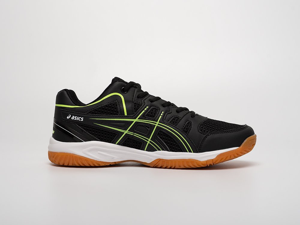 Asics Gel-Rocket 10 черные кожа мужские (AR31449) - фото 3