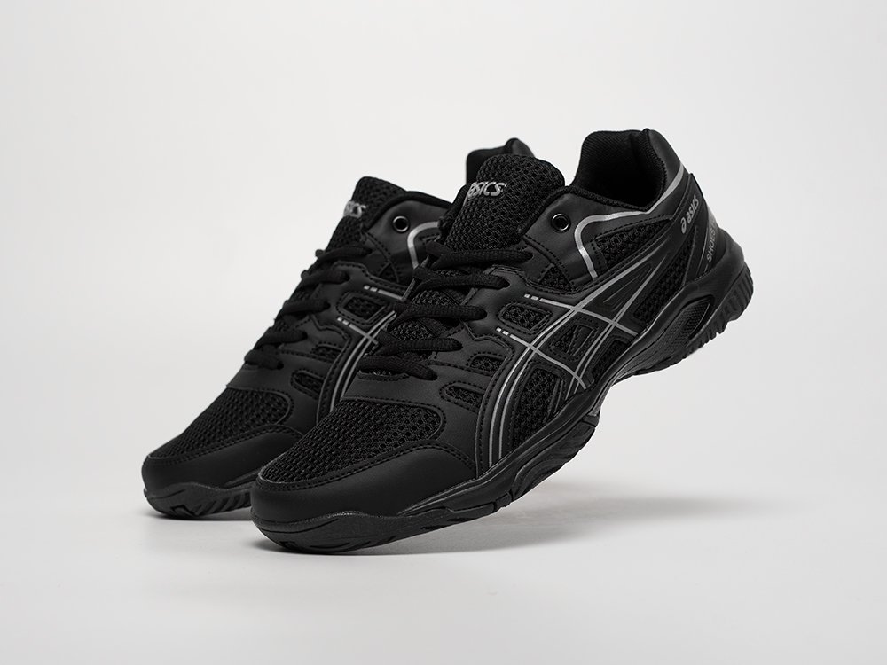 Asics Gel-Rocket 10 черные кожа мужские (AR31450) - фото 2