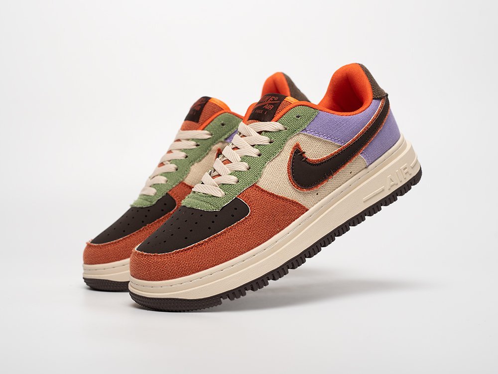 Nike Air Force 1 Luxe Low разноцветные текстиль мужские (AR31454) - фото 2 Nike Air Force 1 Luxe Low разноцветные текстиль мужские (AR31454) - фото 2