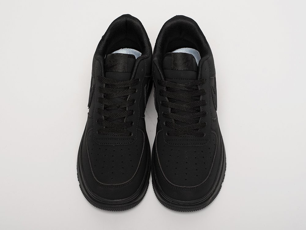 Nike Air Force 1 Luxe Low черные кожа мужские (AR31455) - фото 6