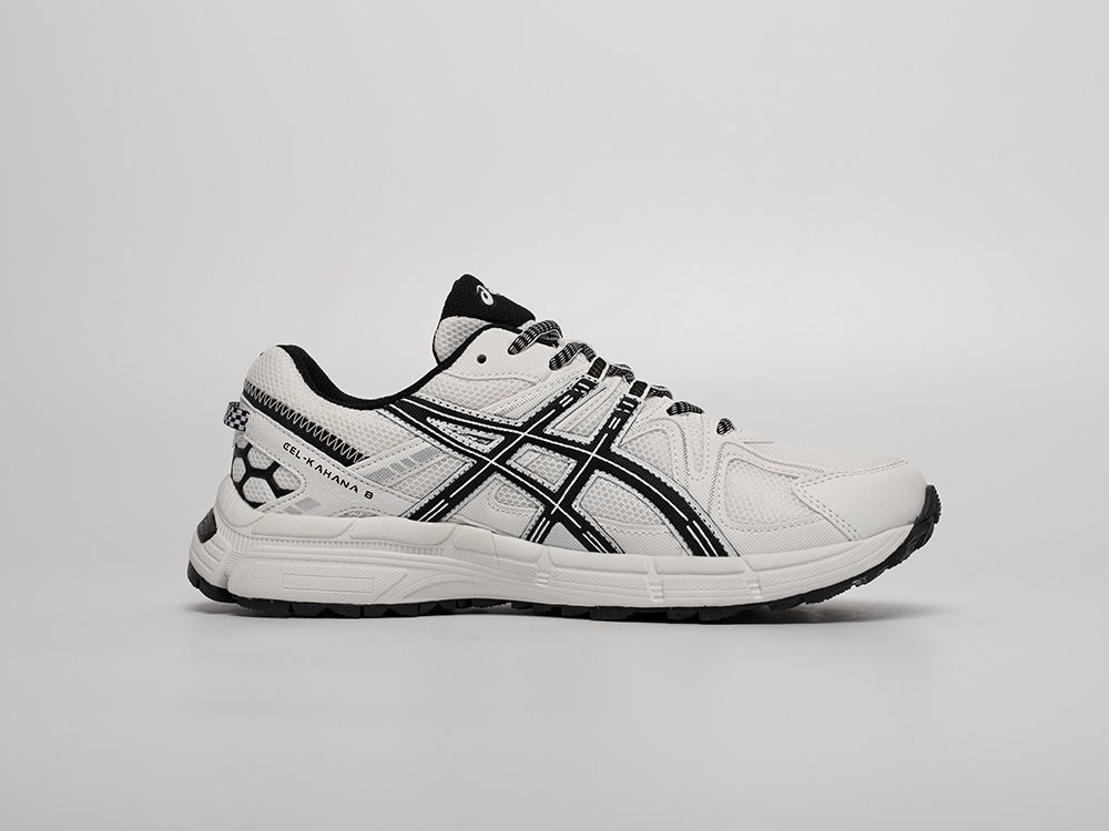 Asics Gel Kahana 8 белые текстиль мужские (AR31471) - фото 3 Asics Gel Kahana 8 белые текстиль мужские (AR31471) - фото 3