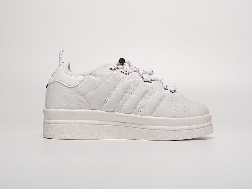 Adidas Moncler x Campus WMNS белые текстиль женские (AR31485) - фото 3 Adidas Moncler x Campus WMNS белые текстиль женские (AR31485) - фото 3