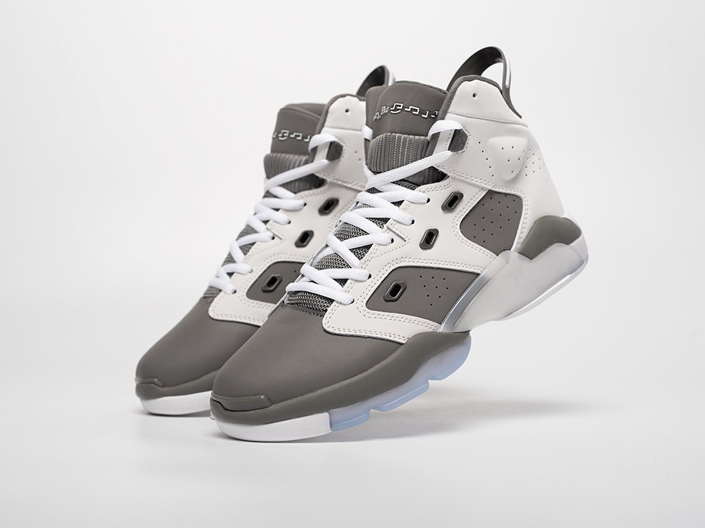 Jordan 6-17-23 серые кожа мужские (AR31508) - фото 2 Jordan 6-17-23 серые кожа мужские (AR31508) - фото 2