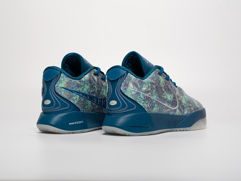 Nike Lebron XXI Low Abalone синие кожа мужские (AR31511) - фото 3 Nike Lebron XXI Low Abalone синие кожа мужские (AR31511) - фото 3