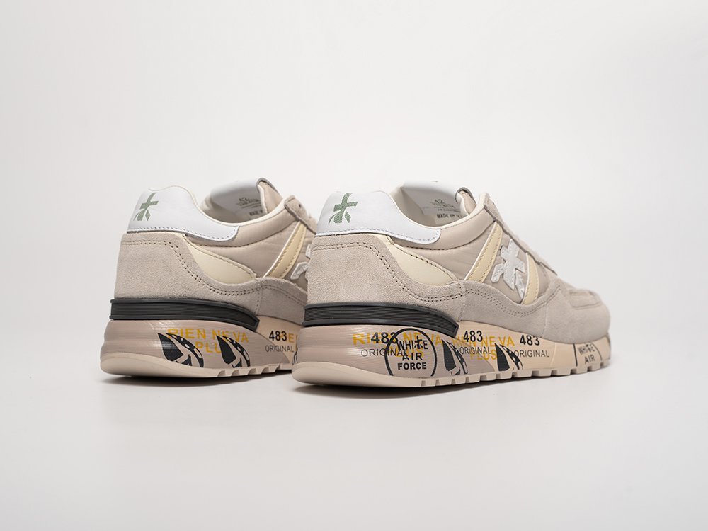 Premiata Lander бежевые замша мужские (AR31525) - фото 4 Premiata Lander бежевые замша мужские (AR31525) - фото 4