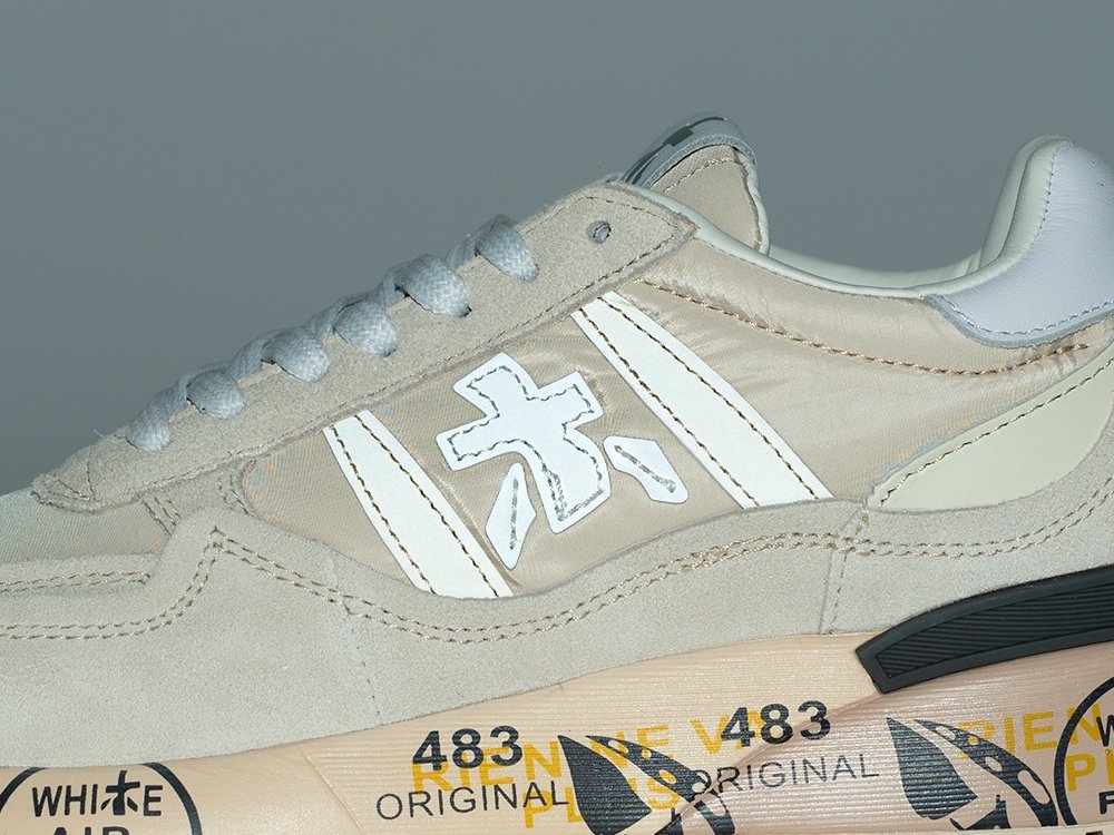 Premiata Lander бежевые замша мужские (AR31525) - фото 9 Premiata Lander бежевые замша мужские (AR31525) - фото 9