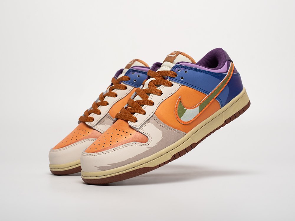 Nike SB Dunk Low разноцветные кожа мужские (AR31533) - фото 2