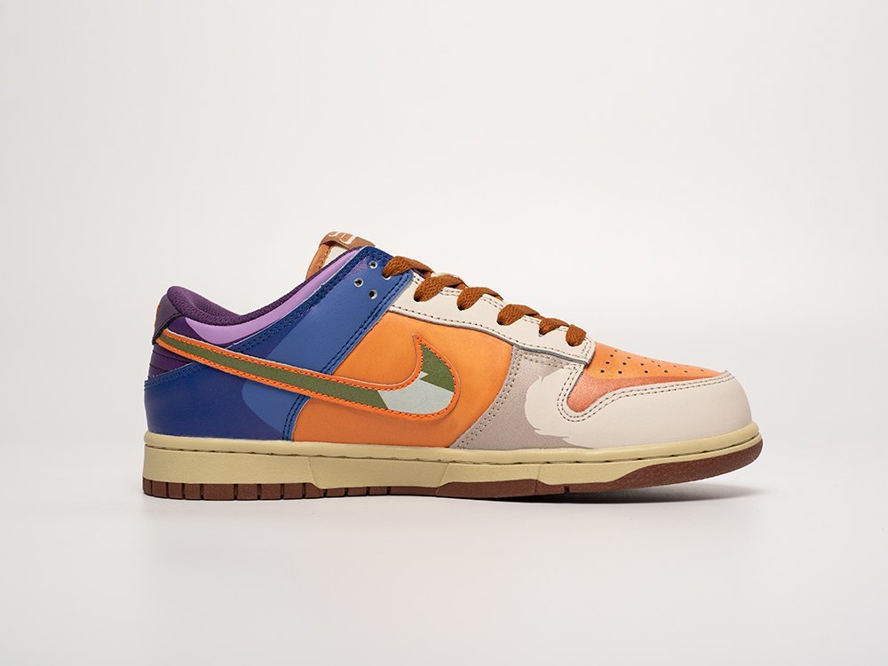 Nike SB Dunk Low разноцветные кожа мужские (AR31533) - фото 5