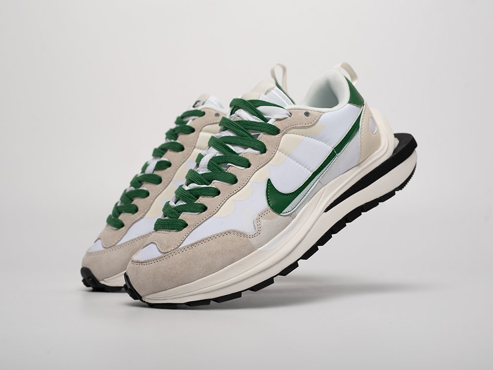 Nike x Sacai Vapor Waffle белые текстиль мужские (AR31535) - фото 2