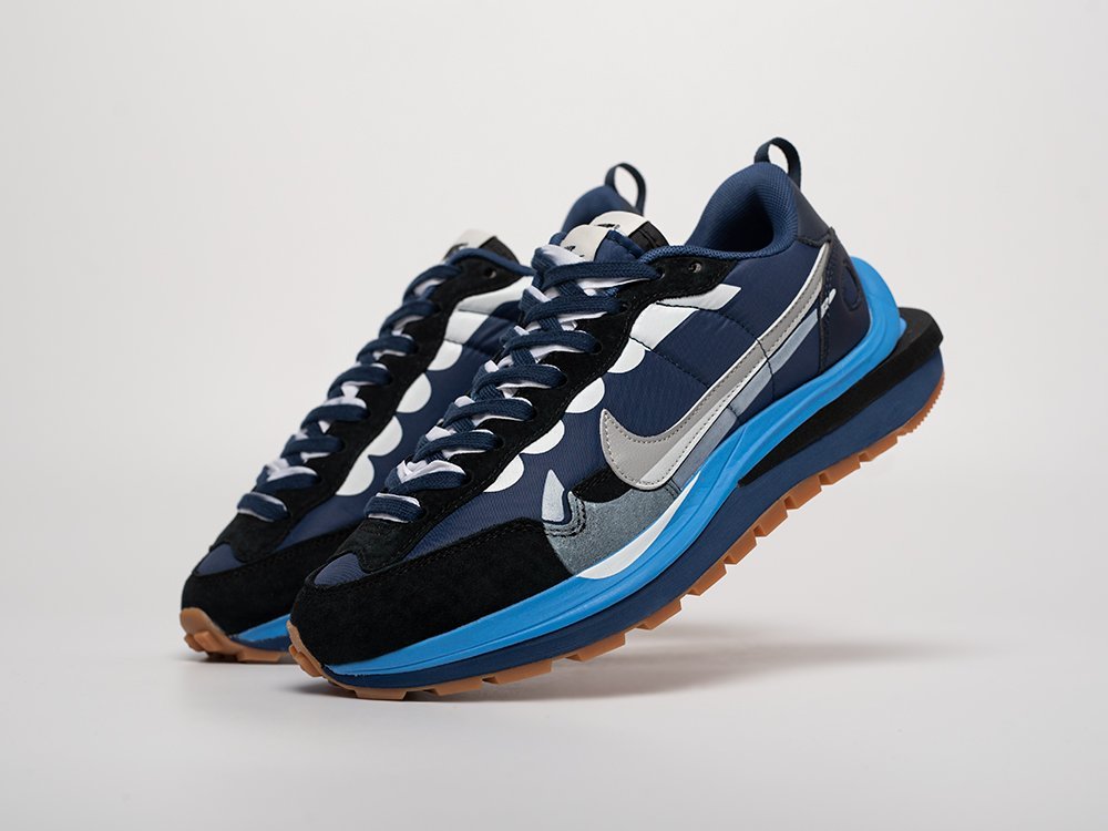 Nike x Sacai Vapor Waffle синие текстиль мужские (AR31537) - фото 2