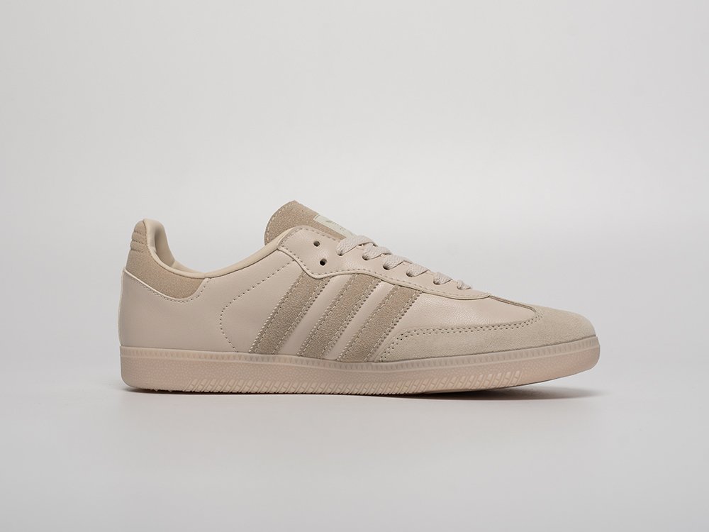 Adidas Samba OG бежевые кожа мужские (AR31540) - фото 3