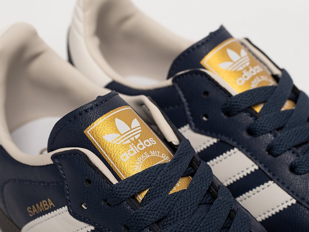 Adidas Samba OG синие кожа мужские (AR31541) - фото 10 Adidas Samba OG синие кожа мужские (AR31541) - фото 10