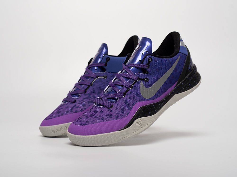 Nike Kobe 8 Purple Gradient фиолетовые текстиль мужские (AR31542) - фото 2