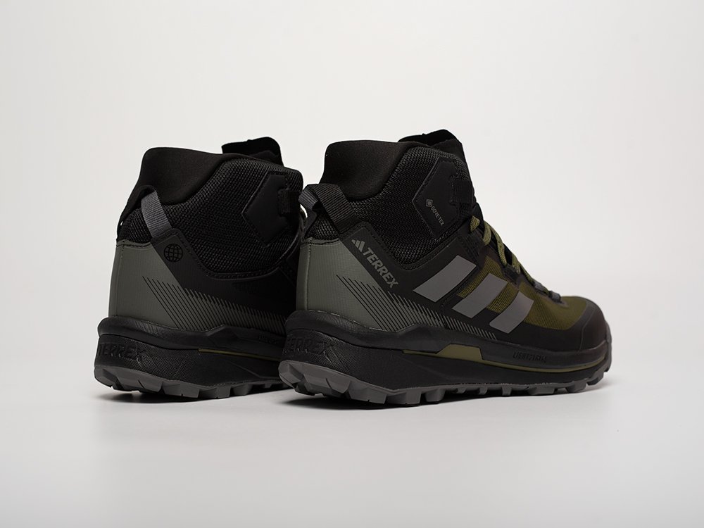 Adidas Terrex Skychaser Tech Mid GTX зеленые текстиль мужские (AR31546) - фото 3