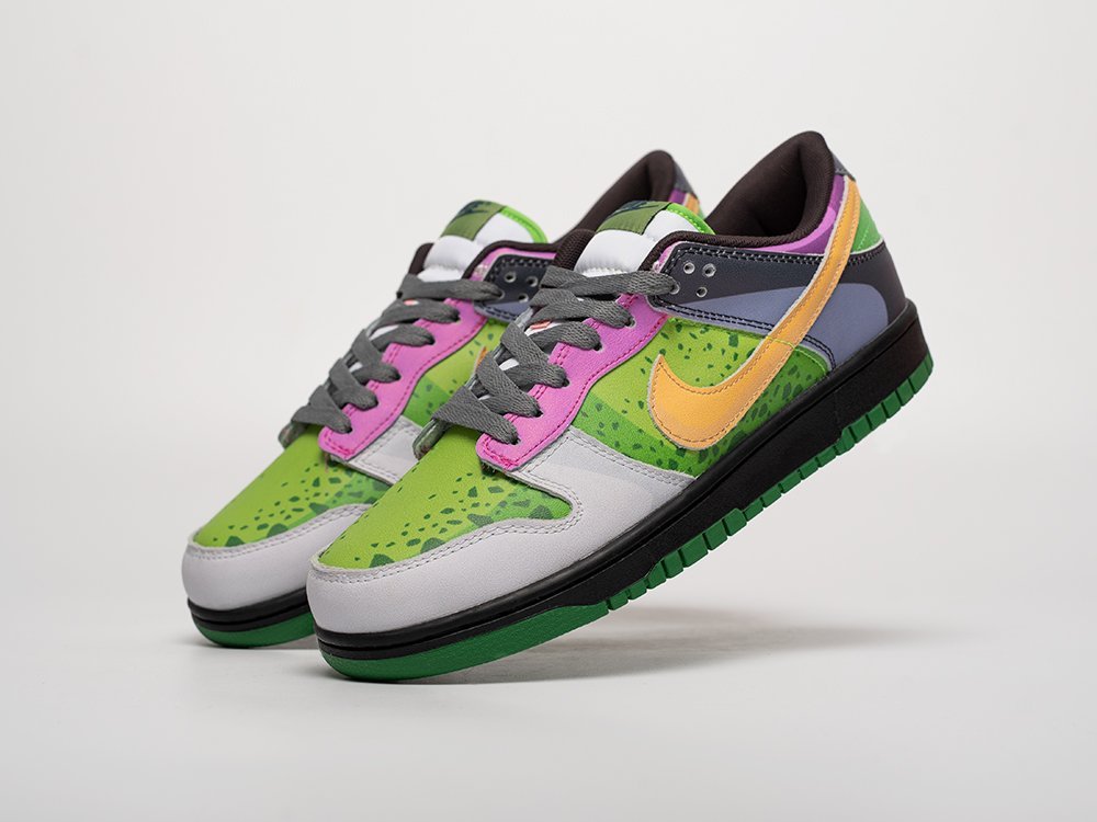 Nike SB Dunk Low разноцветные кожа мужские (AR31551) - фото 2