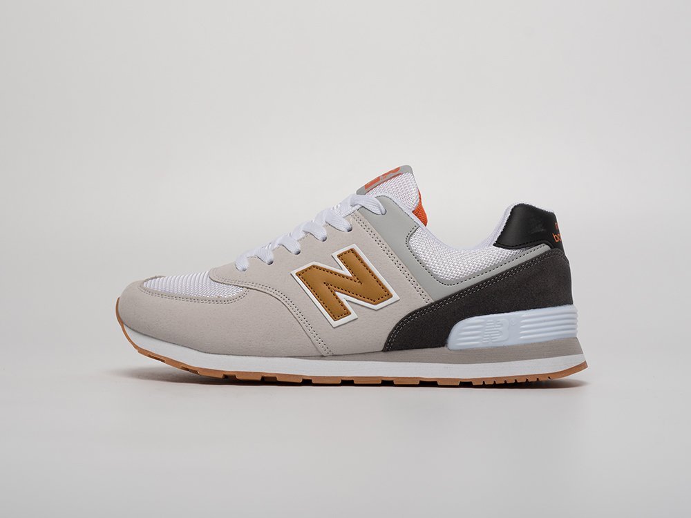 New Balance 574 бежевые замша мужские (AR31552) - фото 1 New Balance 574 бежевые замша мужские (AR31552) - фото 1