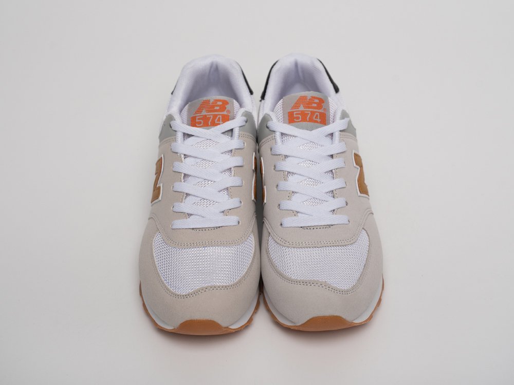 New Balance 574 бежевые замша мужские (AR31552) - фото 6 New Balance 574 бежевые замша мужские (AR31552) - фото 6
