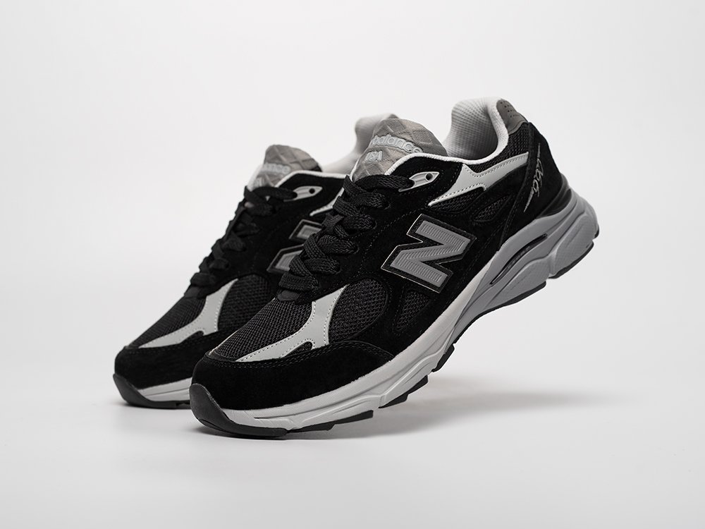 New Balance x Bodega x 990v3 черные замша мужские (AR31556) - фото 2