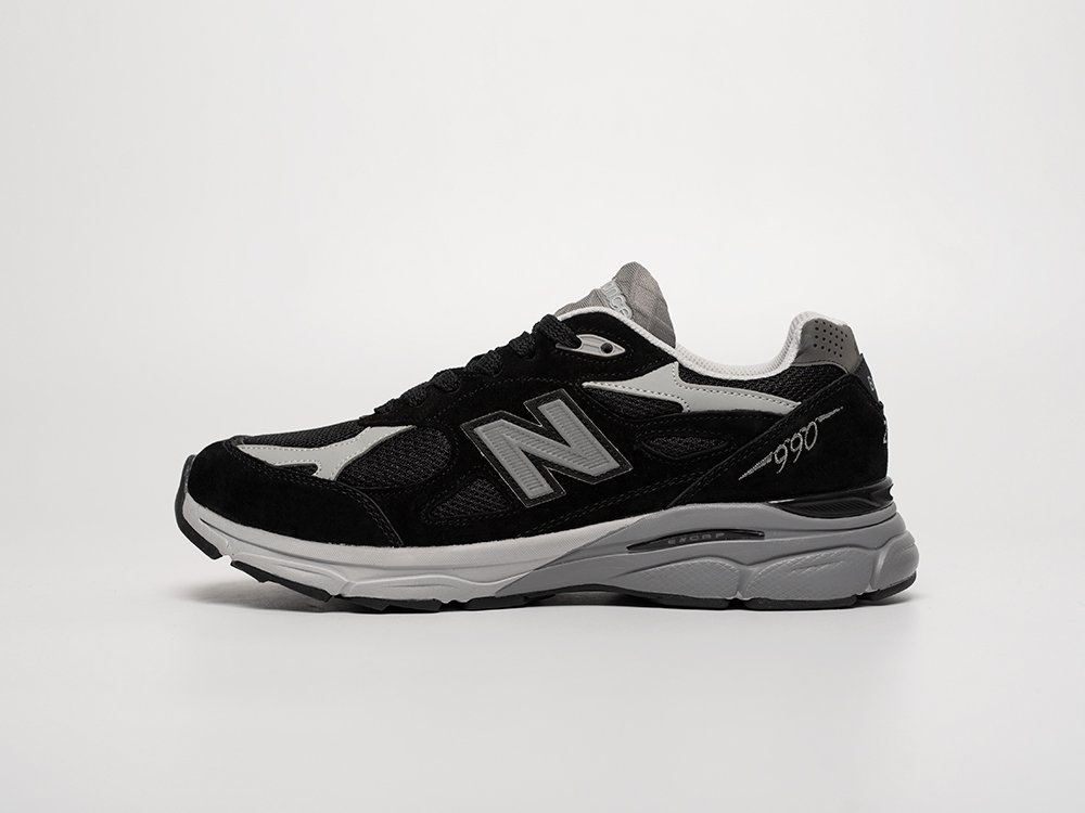 New Balance x Bodega x 990v3 черные замша мужские (AR31556) - фото 1 New Balance x Bodega x 990v3 черные замша мужские (AR31556) - фото 1